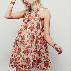 Floral Free People mini dress